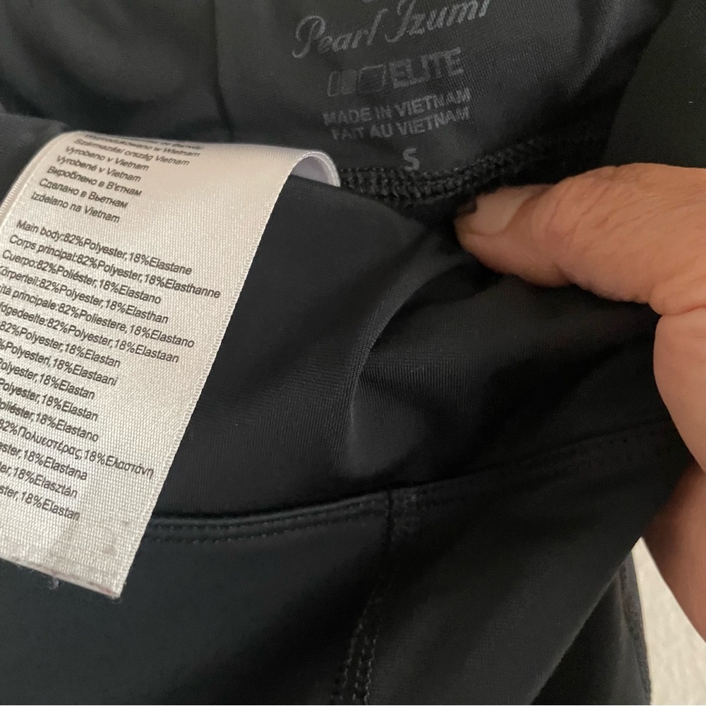 Pearl Izumi black bike pants size small - Picture 3 of 5